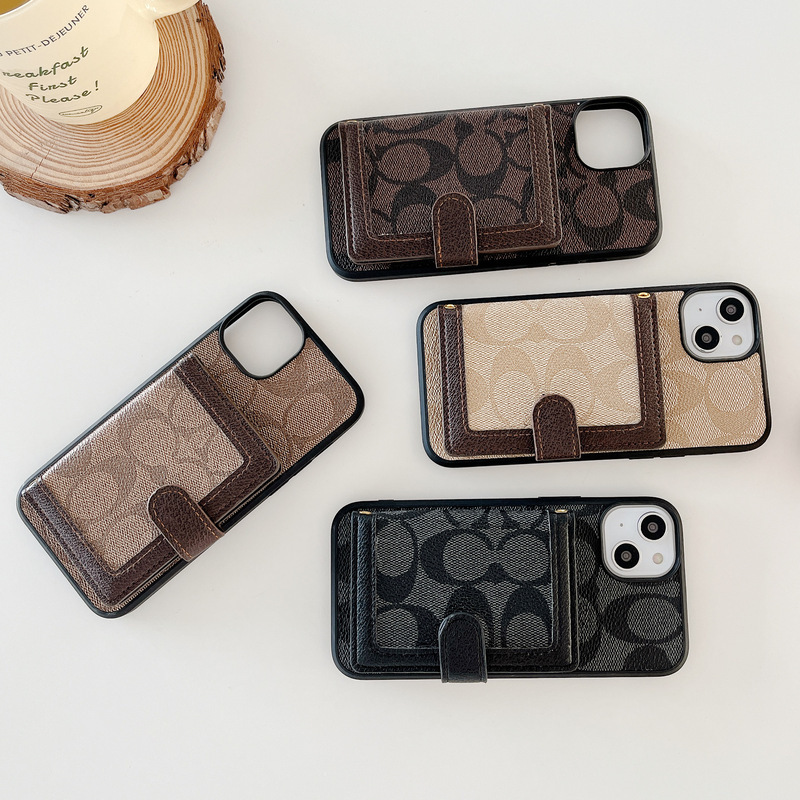 CH iPhone Case With Wallet And CHrossbody Strap White -XK240402-GTOCASE