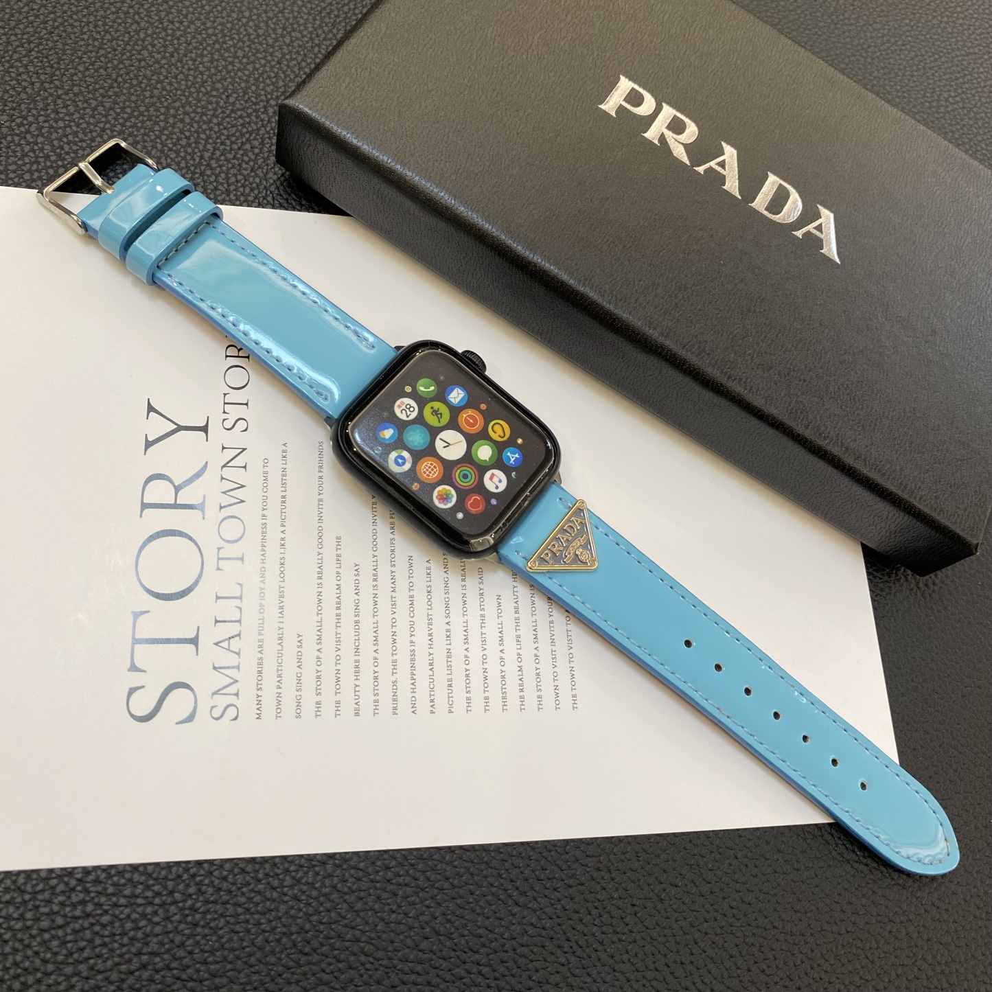 PR Apple Watch Band Blue-LPK240509-GTOCASE