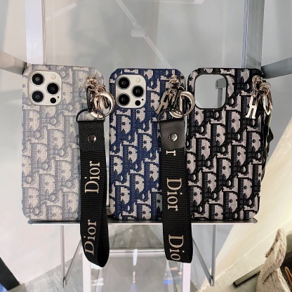 CD iPhone Case With Strap Black-GS240315-GTOCASE