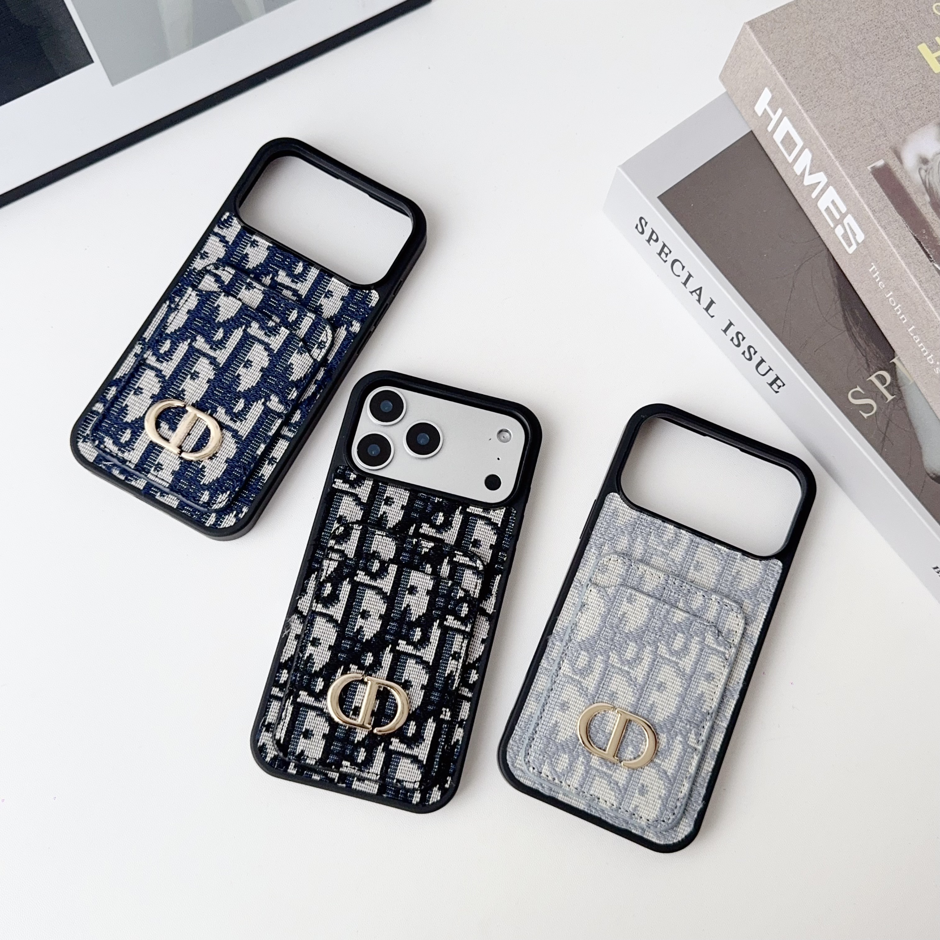 CD iPhone Case With Card Holder -SKD251204