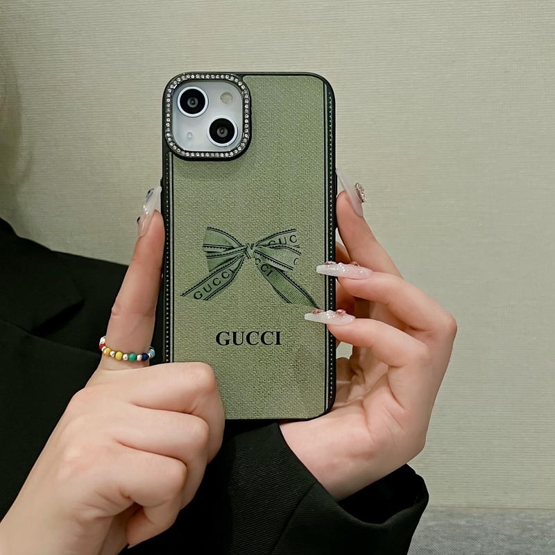 GG iPhone Case Green -ZSK240330-GTOCASE