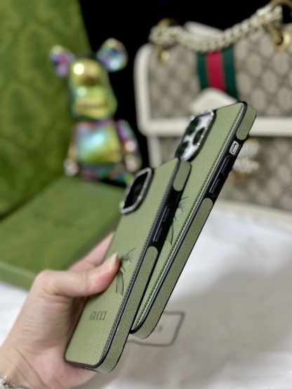 GG iPhone Case Green -ZSK240330-GTOCASE