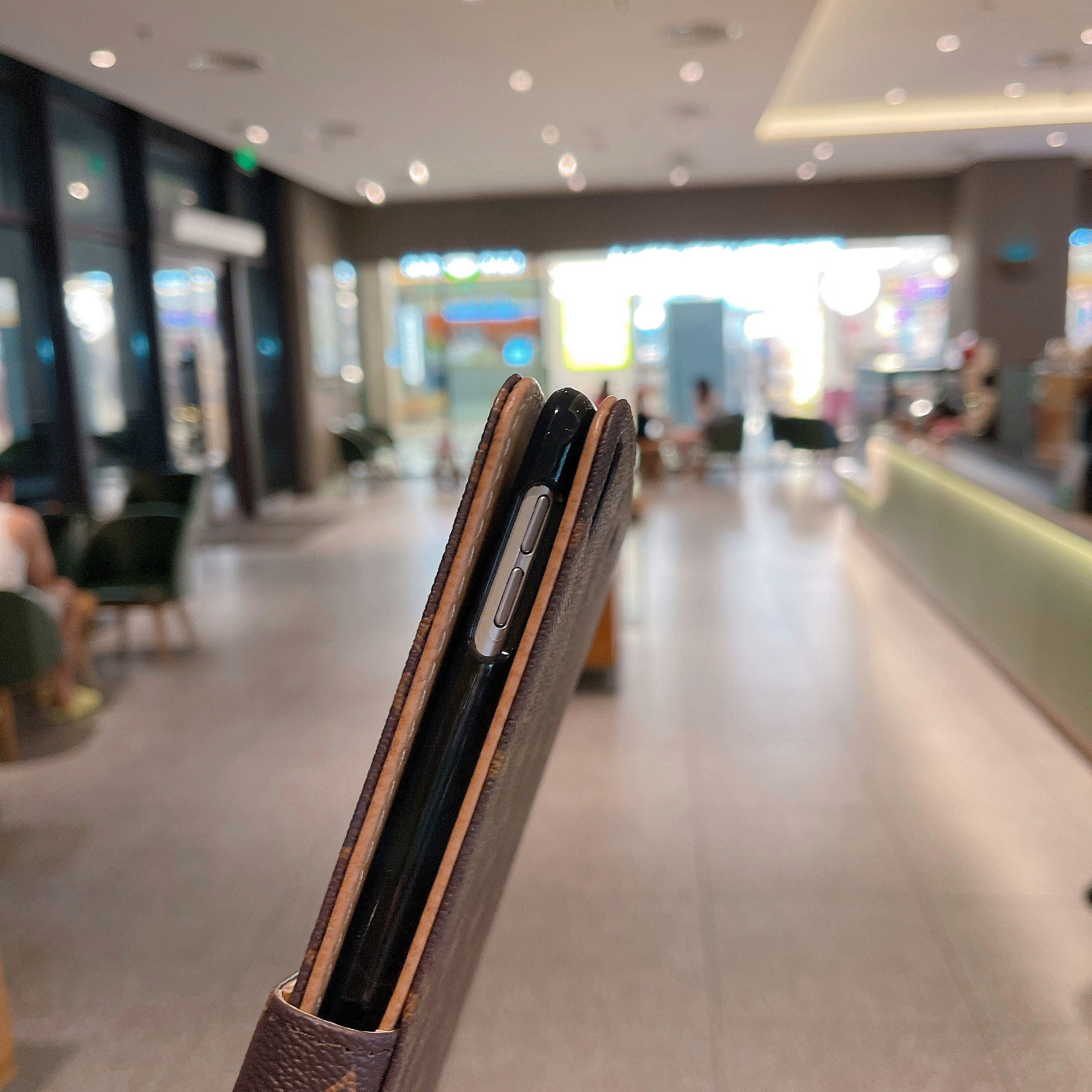 Classic Leather Monogram  iPad Case Big Printing-GELV125