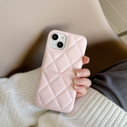 Leather Phone Case With Card Holder For iPhone- AMJ240706-GTOCASE