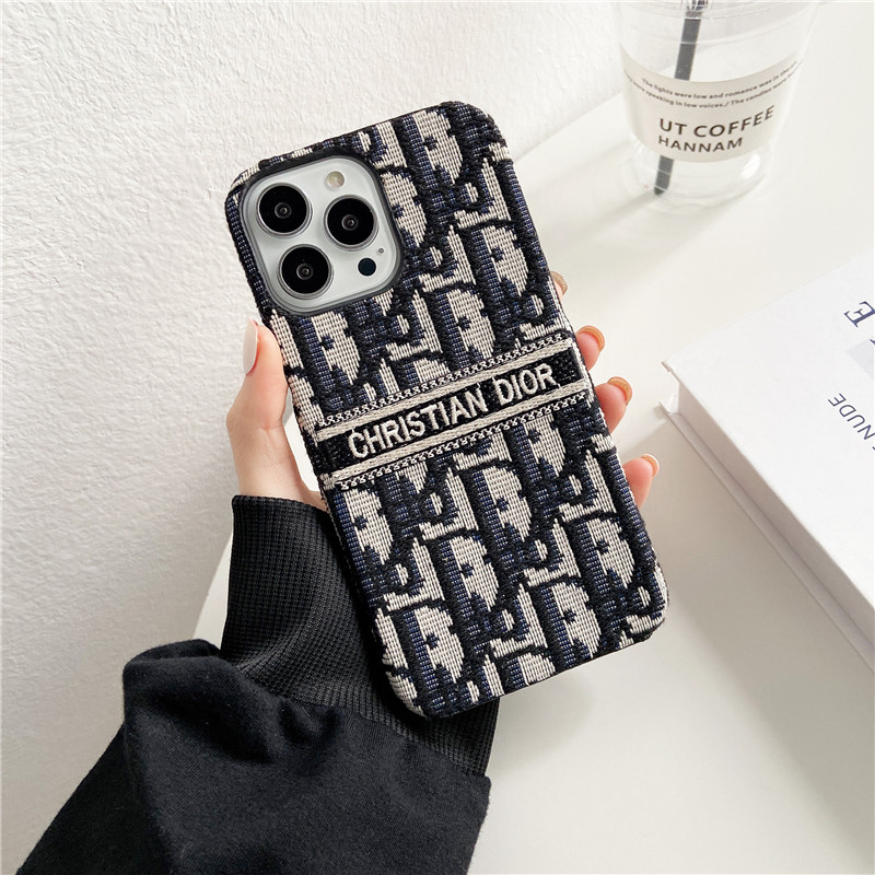 Fabric Art CD iPhone Case Black-JDW251023