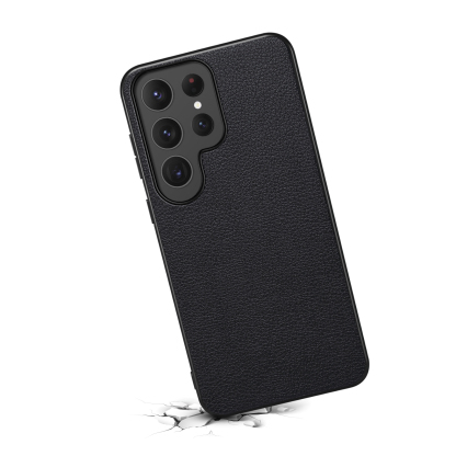Leather Phone Case For Samsung Black-DSK241705-GTOCASE