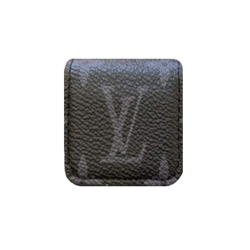 Leather Monogram AirPods Cases Big Printing-PEJ250515-GTOCASE