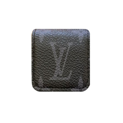 Leather Monogram AirPods Cases Big Printing-PEJ250515-GTOCASE