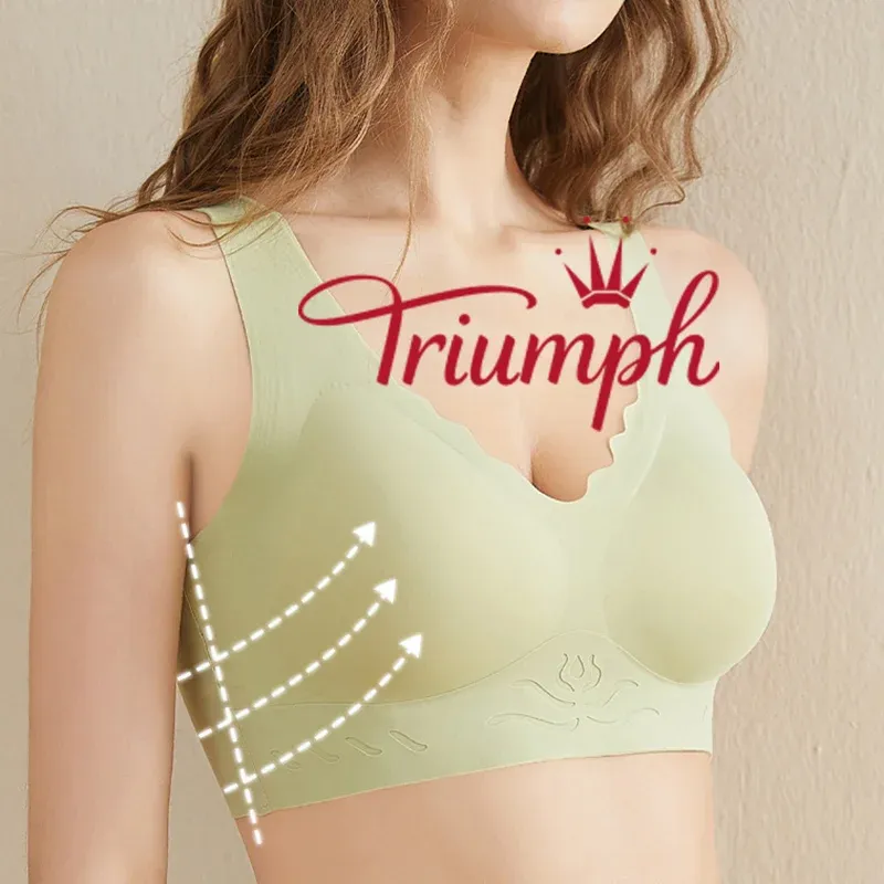 Triumph - 3 пакета 💥Безшевен дишащ сутиен за сън [75A-110F]