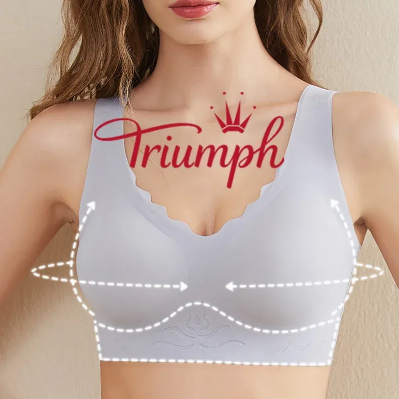 Triumph - 3 пакета 💥Безшевен дишащ сутиен за сън [75A-110F]