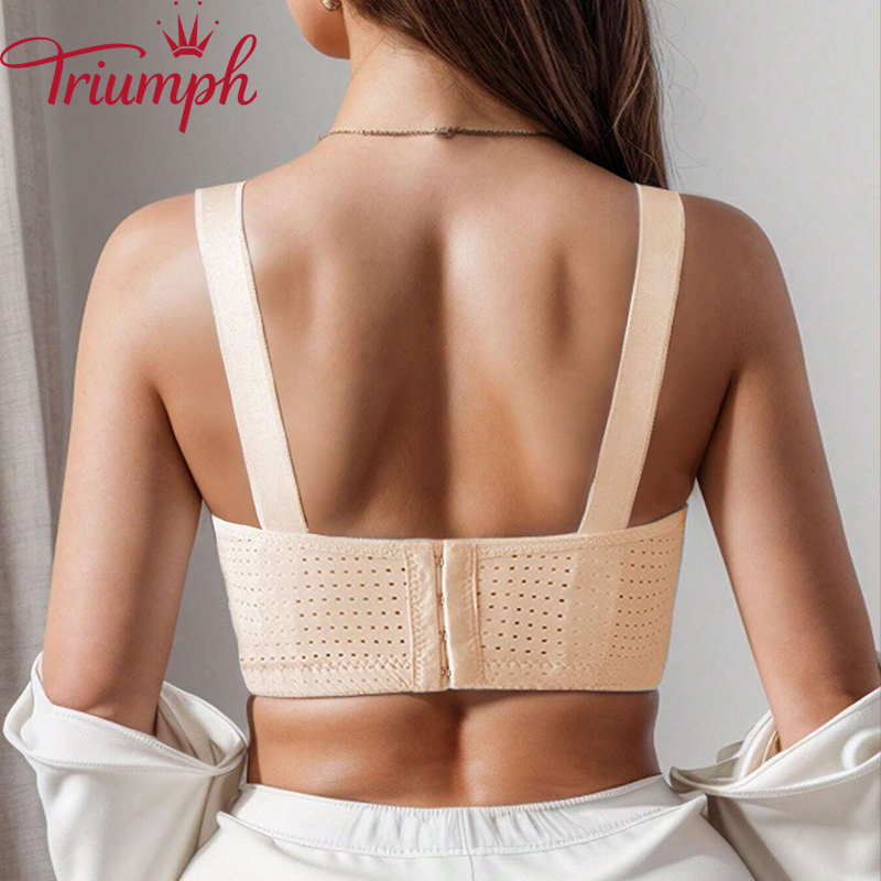 Triumph - Biustonosz bez fiszbin z cienką miseczką i zapobiegający zwiotczeniu[75A-110E]