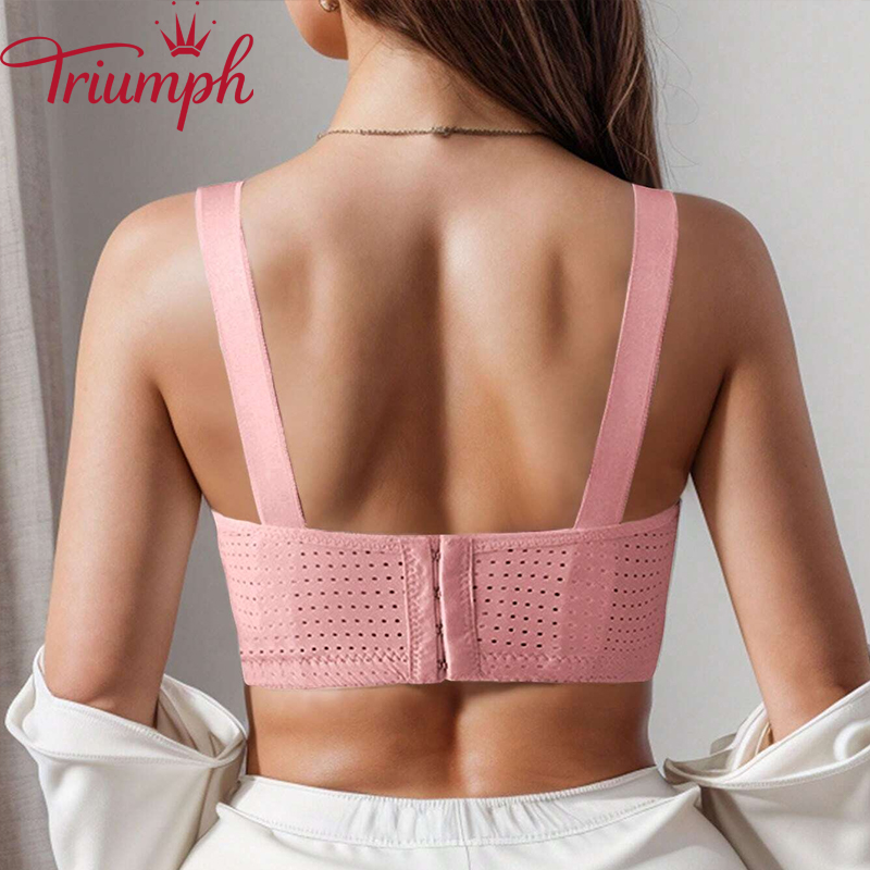 Triumph - Biustonosz bez fiszbin z cienką miseczką i zapobiegający zwiotczeniu[75A-110E]