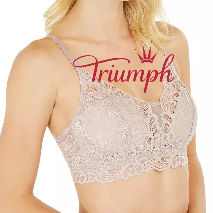 Triumph® – 3 szt💖50% sleva✨2024 nowy regulowany seksowny koronkowy biustonosz w dużym rozmiarze[65A-120H]