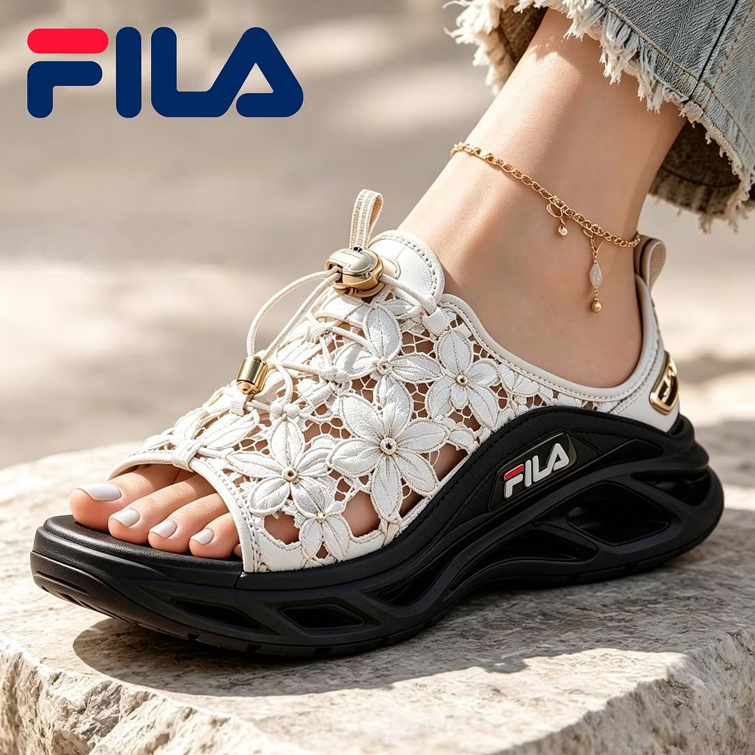 🍁FILA New for 2026: Platform Sandals with Massage Function