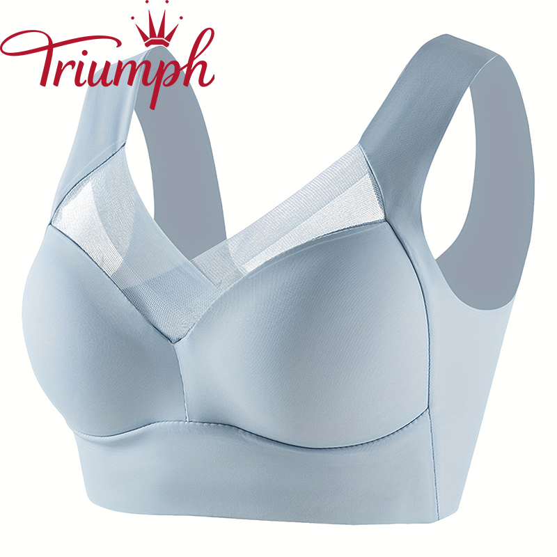 Triumph - 3 db 💥Vezeték nélküli hálós sportmelltartó[M-6XL]