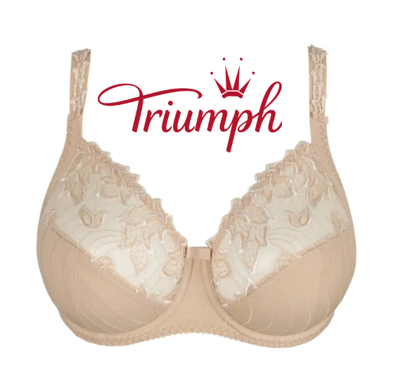 Triumph® Full Cup melltartó 3 részes💖50% kedvezménnyel✨Gyönyörű és kényelmes plus size melltartó Új stílus 2024