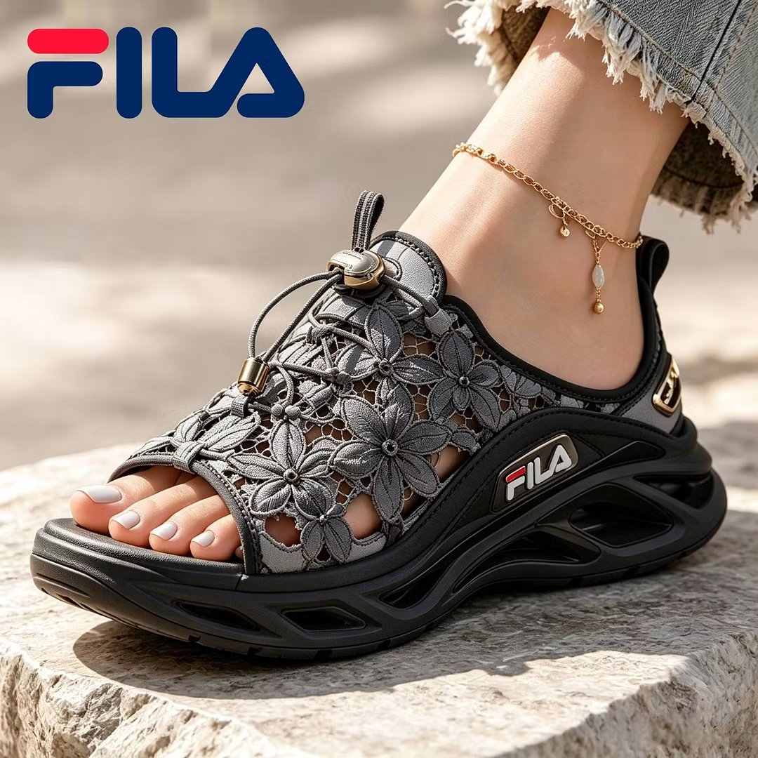 🍁FILA New for 2026: Platform Sandals with Massage Function