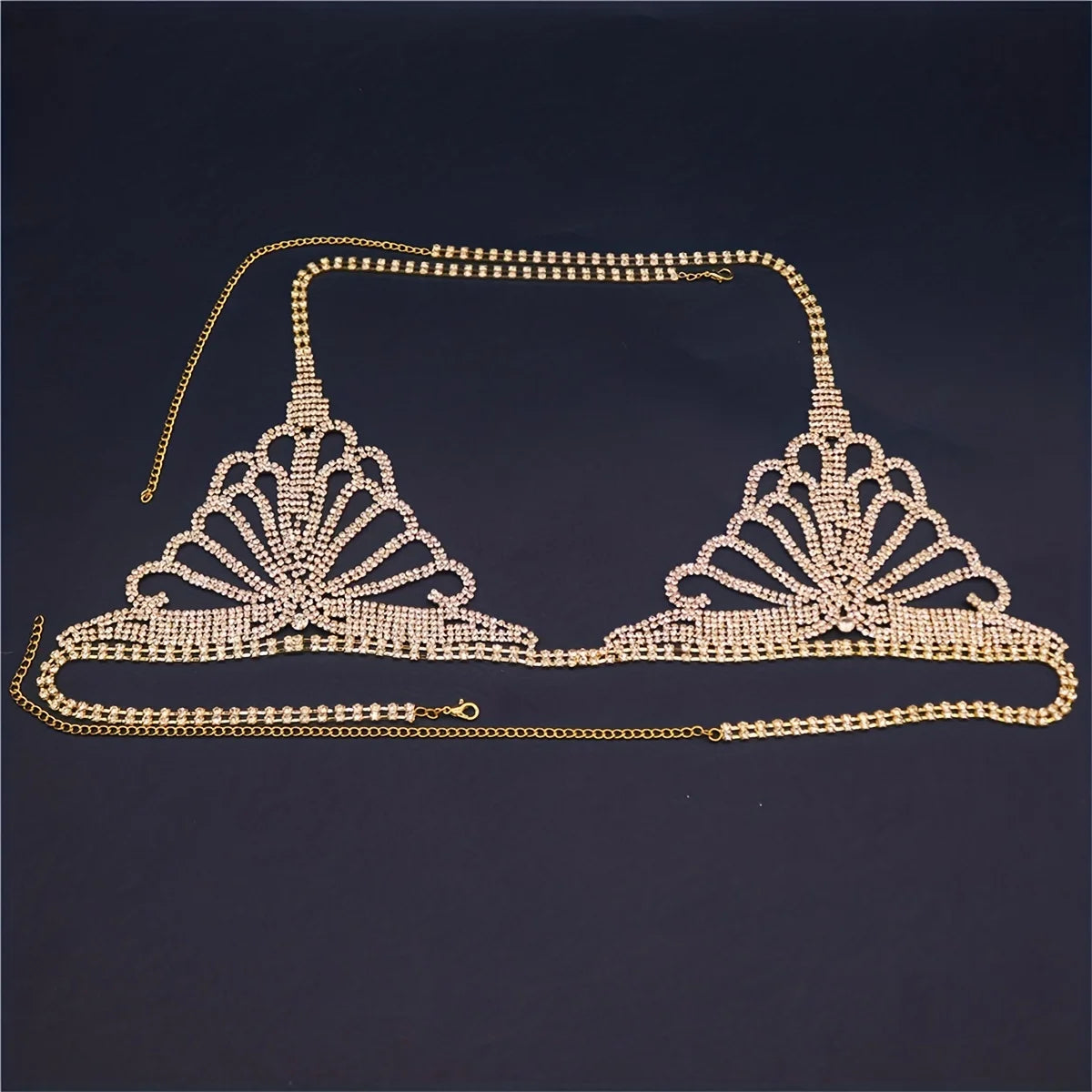 Strassz fehérnemű szett