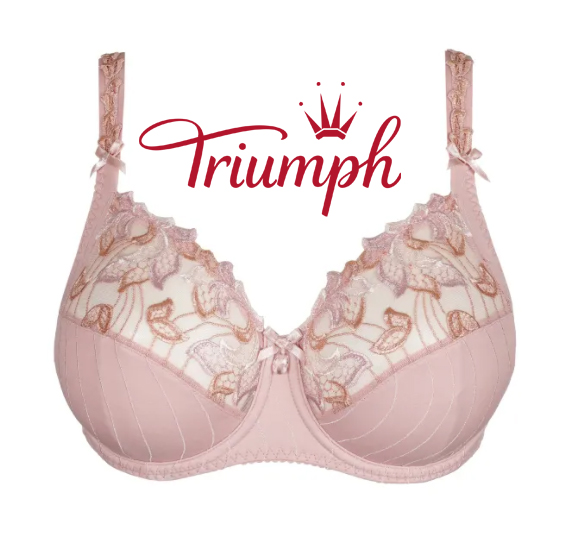Triumph® Full Cup melltartó 3 részes💖50% kedvezménnyel✨Gyönyörű és kényelmes plus size melltartó Új stílus 2024