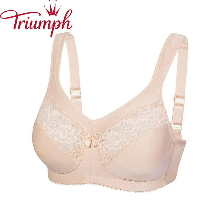 Triumph - (3 buc)Sutien fără fir din bumbac pur respirabil