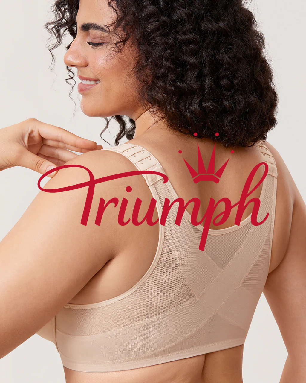 Triumph - 3 db (75A-110F) 💝Kényelmes melltartó vezetékek nélkül