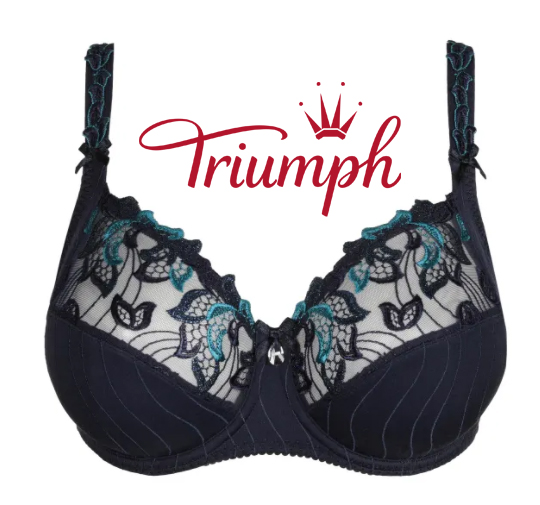 Triumph® Full Cup melltartó 3 részes💖50% kedvezménnyel✨Gyönyörű és kényelmes plus size melltartó Új stílus 2024