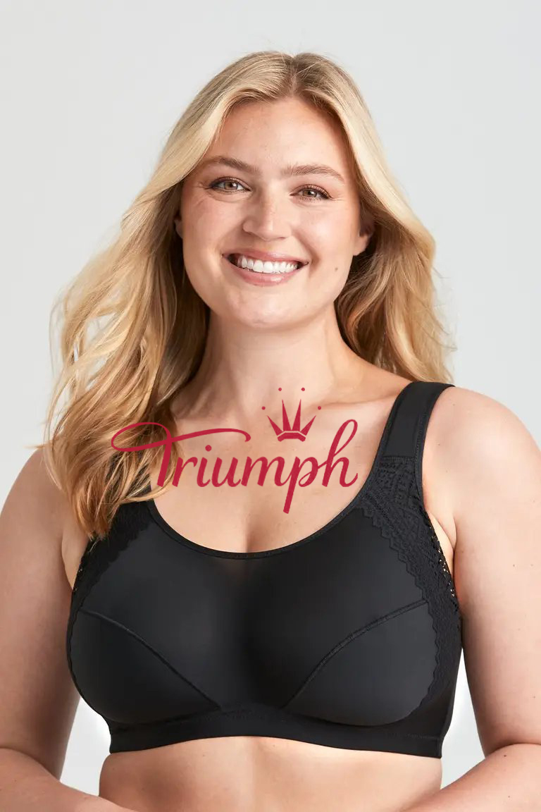 Triumph® – 👑3 darab ✨✨70% kedvezménnyel💝Nagy méretű mikroszálas virágos hímzett melltartó [75A-120F]