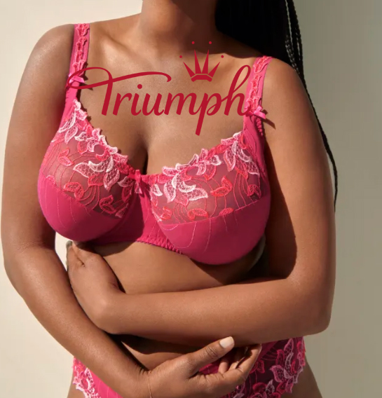 Triumph® Full Cup melltartó 3 részes💖50% kedvezménnyel✨Gyönyörű és kényelmes plus size melltartó Új stílus 2024