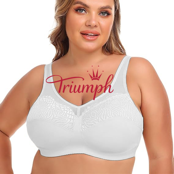Triumph - 3db-os készlet 🔥Hímzett teljes testű komfort melltartó