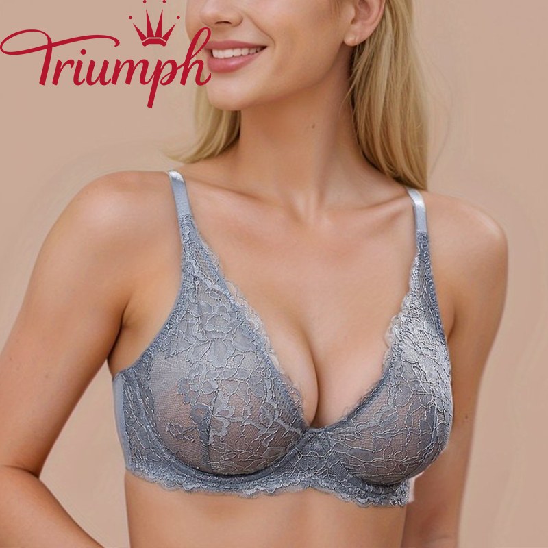 Triumph - 3db💥Női szexi áttetsző csipke fehérnemű[M-6XL]