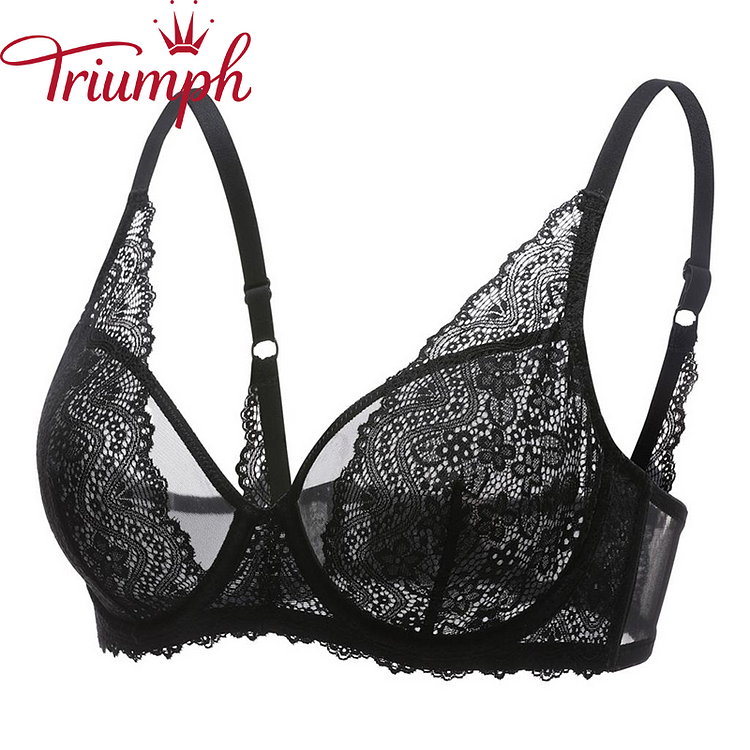 Triumph Sheer Lace vezeték nélküli fehérnemű【M-6XL】