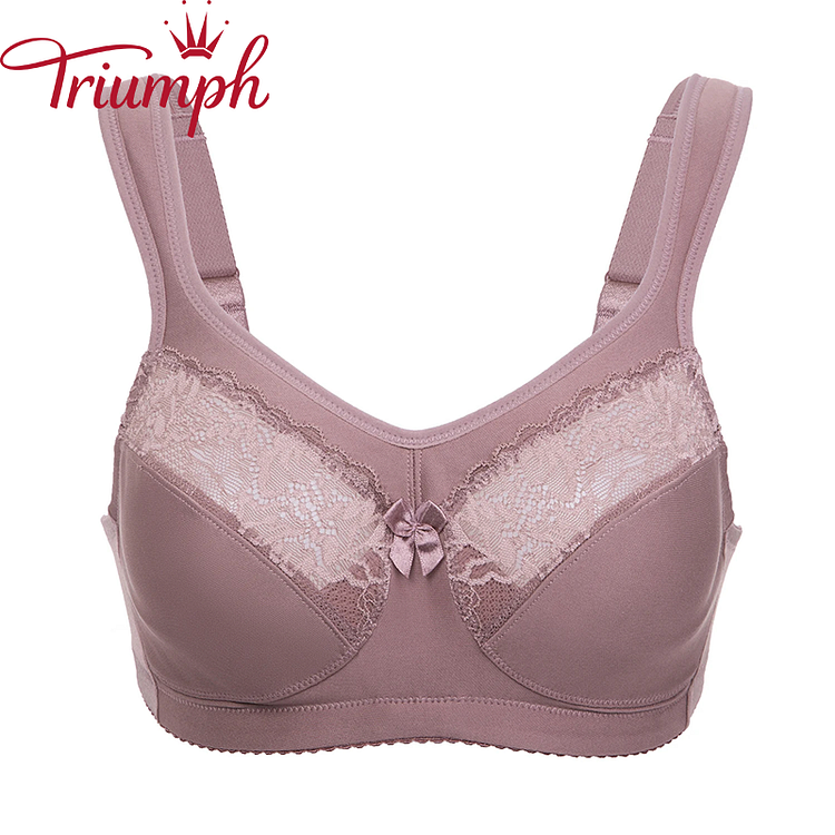 Triumph - (3 buc)Sutien fără fir din bumbac pur respirabil