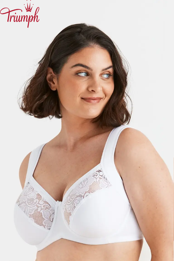 Triumph - (3 db) Drótozott csipke melltartó