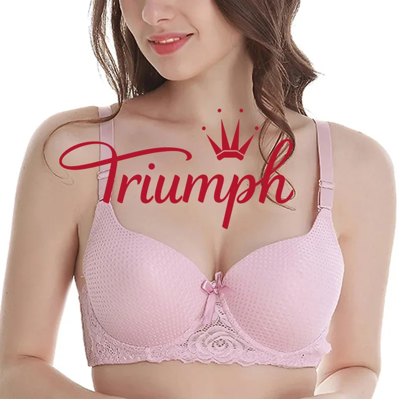 Triumph - (3 db)🔥 Légáteresztő mély V csipke melltartó