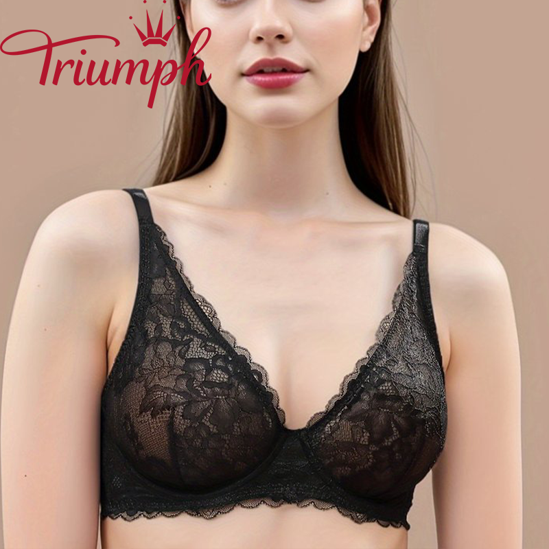 Triumph - 3db💥Női szexi áttetsző csipke fehérnemű[M-6XL]