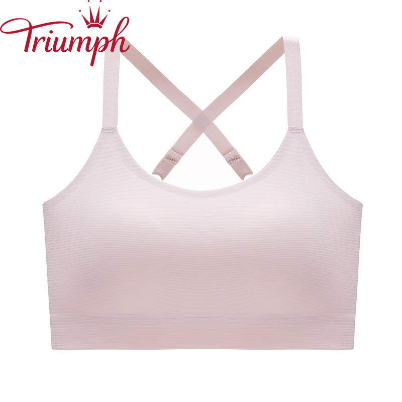 Triumph - Sutien sport subțire, din latex, fără cusături[75A-110E]
