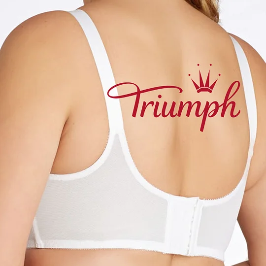 Triumph® – 👑3 darab ✨✨70% kedvezménnyel💝Nagy méretű mikroszálas virágos hímzett melltartó [75A-120F]