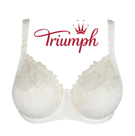 Triumph® Full Cup melltartó 3 részes💖50% kedvezménnyel✨Gyönyörű és kényelmes plus size melltartó Új stílus 2024