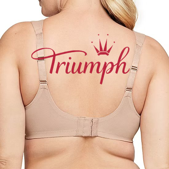 Triumph - 3 db (75A-120F) 💝 Varrat nélküli póló, vezeték nélküli melltartó