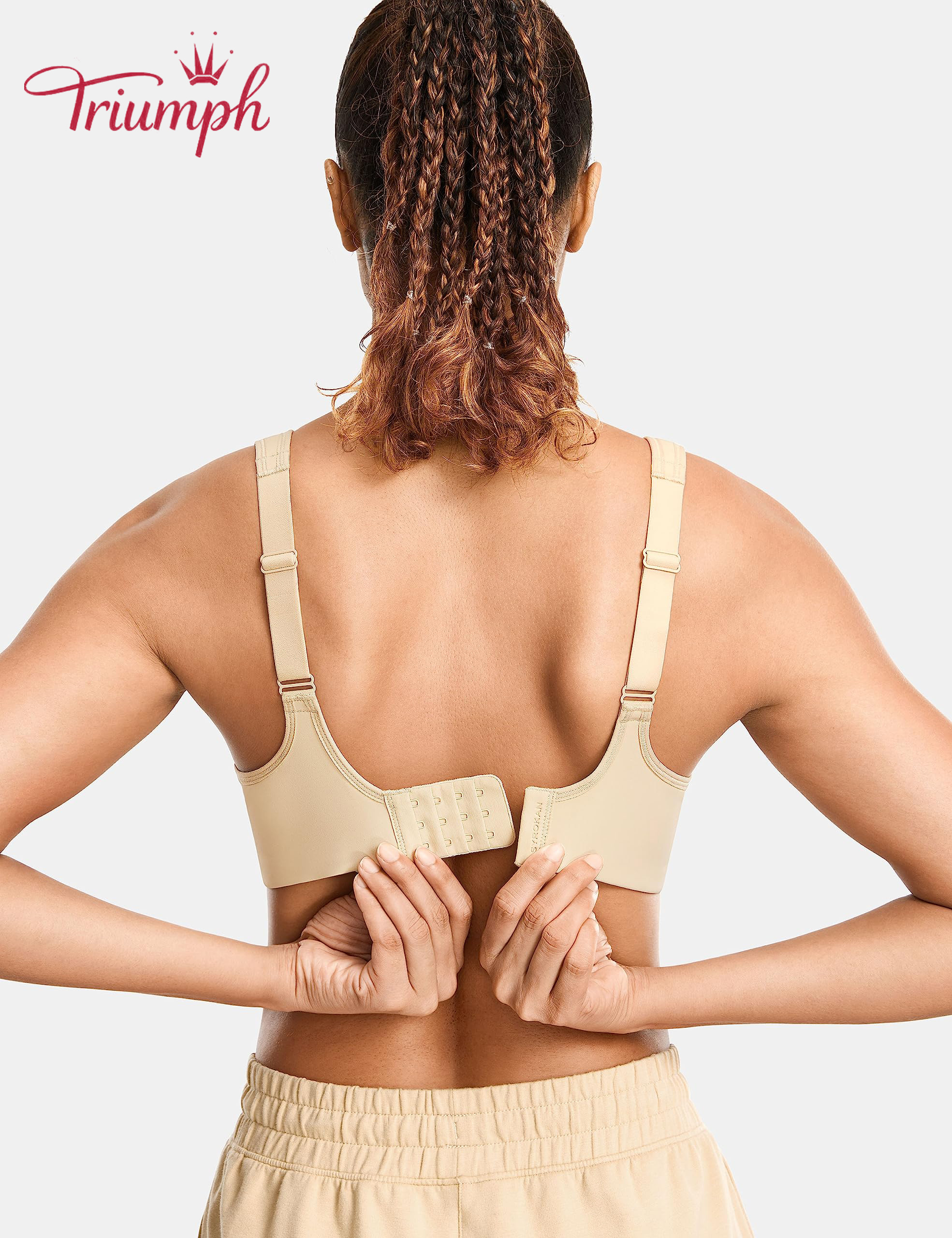 Triumph - 3 darab 🔥Magas támogatású, vezeték nélküli, párnázott teljes fedésű melltartó