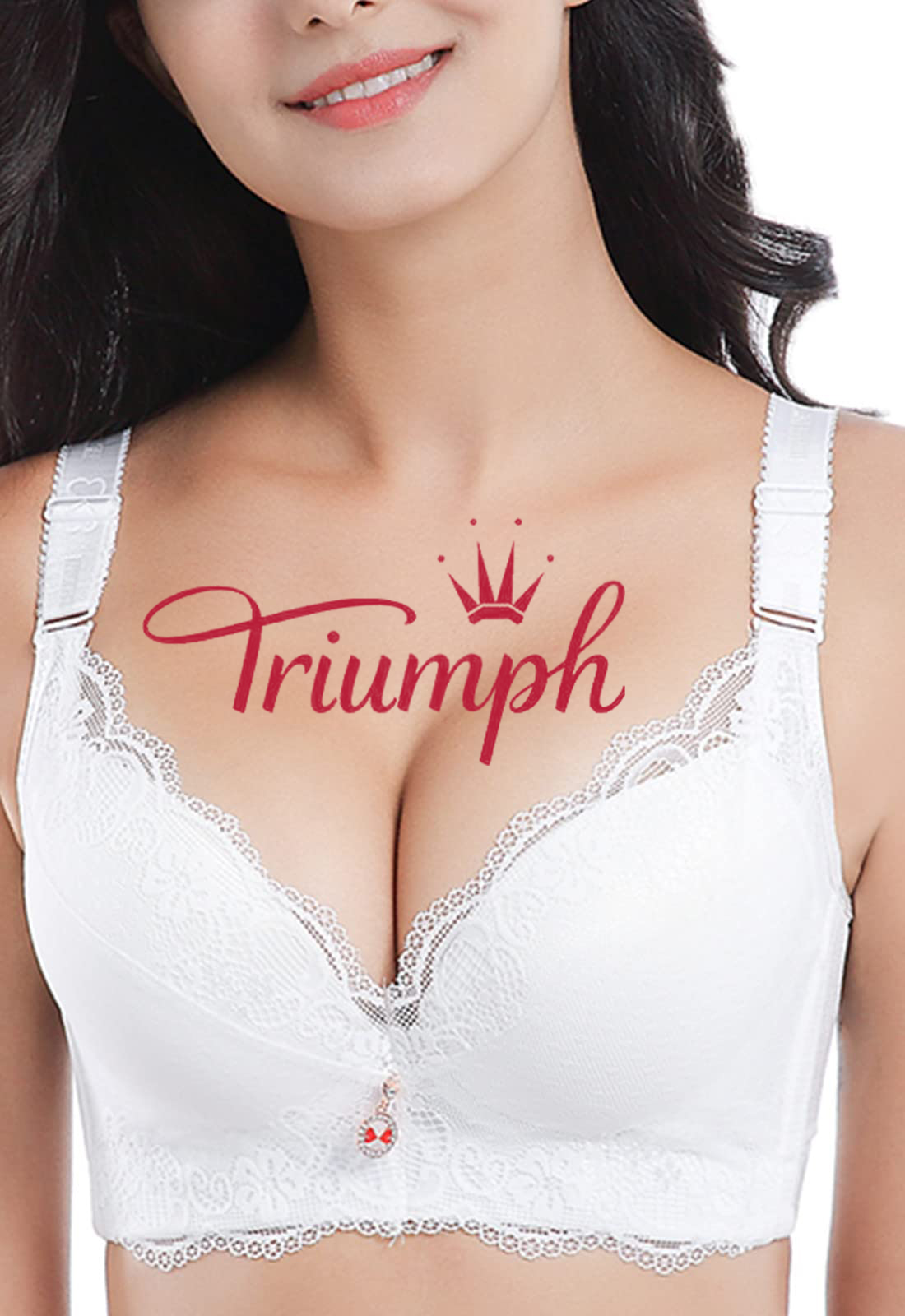 Triumph - (3 db) Vezeték nélküli melltartó kivételes formájú pamutból