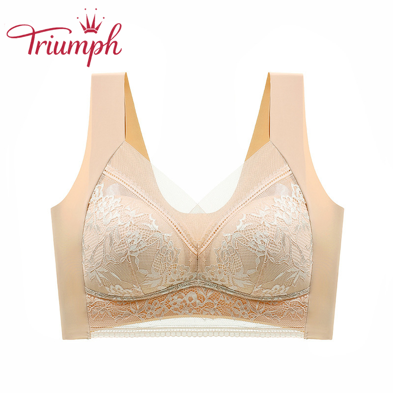 Triumph – Bezšvová čipkovaná sťahovacia podprsenka [trojdielna súprava]
