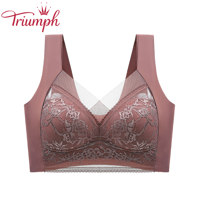 Triumph – Bezšvová čipkovaná sťahovacia podprsenka [trojdielna súprava]