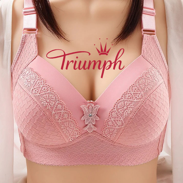 Triumph - Vékony öntött csésze, négysoros, vezeték nélküli női szexi fehérnemű