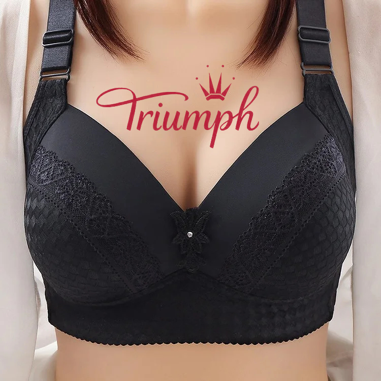 Triumph - Vékony öntött csésze, négysoros, vezeték nélküli női szexi fehérnemű