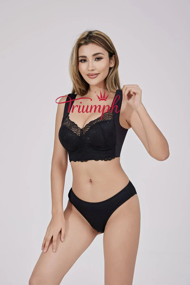 Triumph - 3 db (75A-110F) 💝Kényelmes melltartó vezetékek nélkül