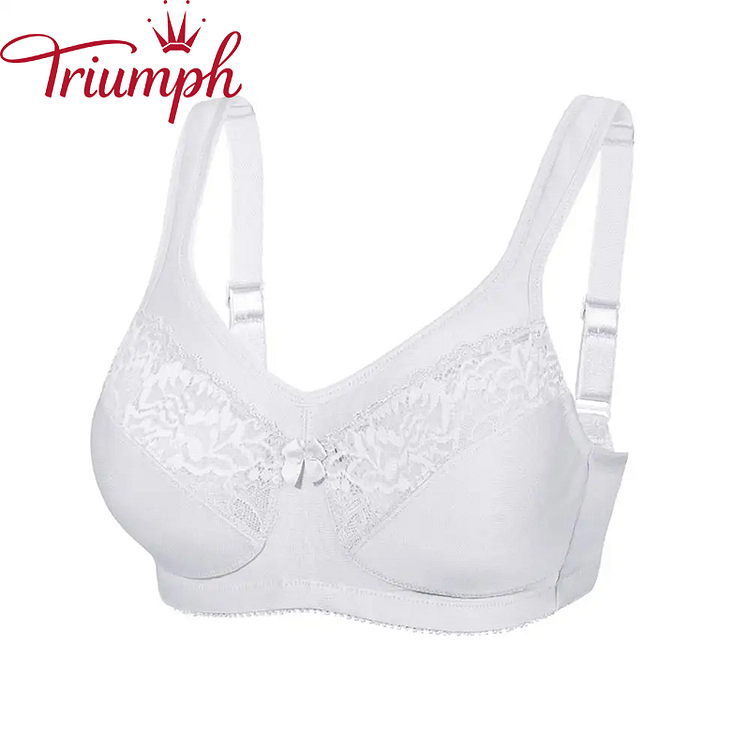Triumph - (3 buc)Sutien fără fir din bumbac pur respirabil