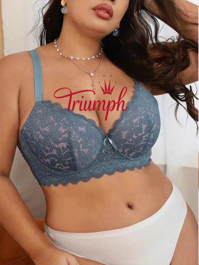 Triumph - (3 db) molett csipke melltartó