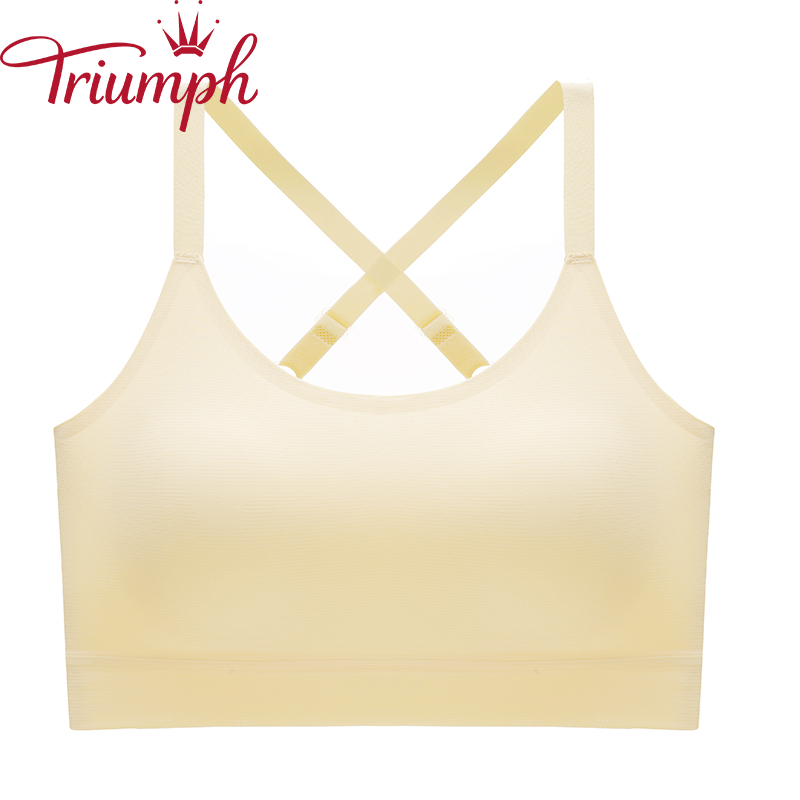 Triumph - Sutien sport subțire, din latex, fără cusături[75A-110E]