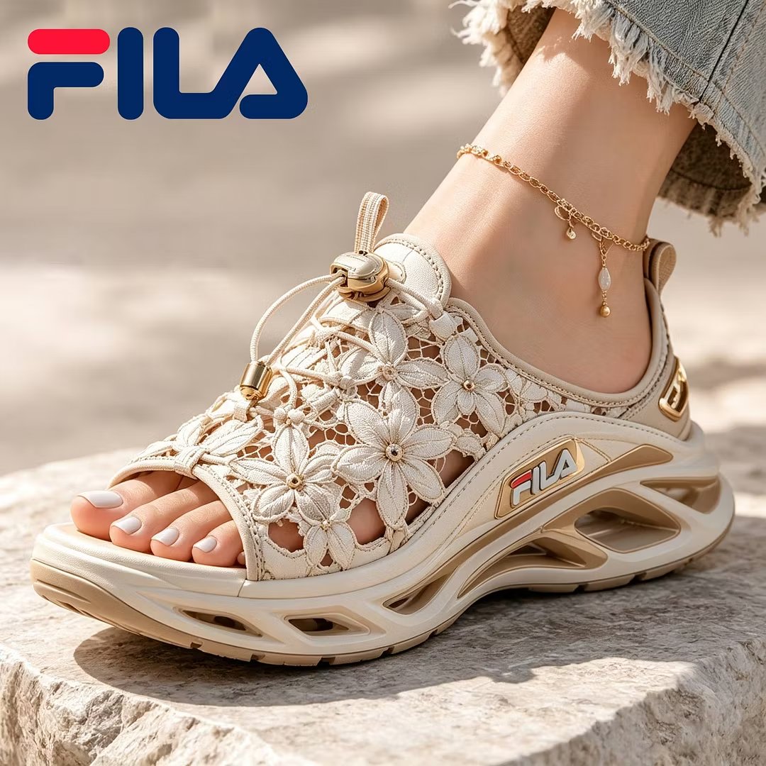 🍁FILA New for 2026: Platform Sandals with Massage Function